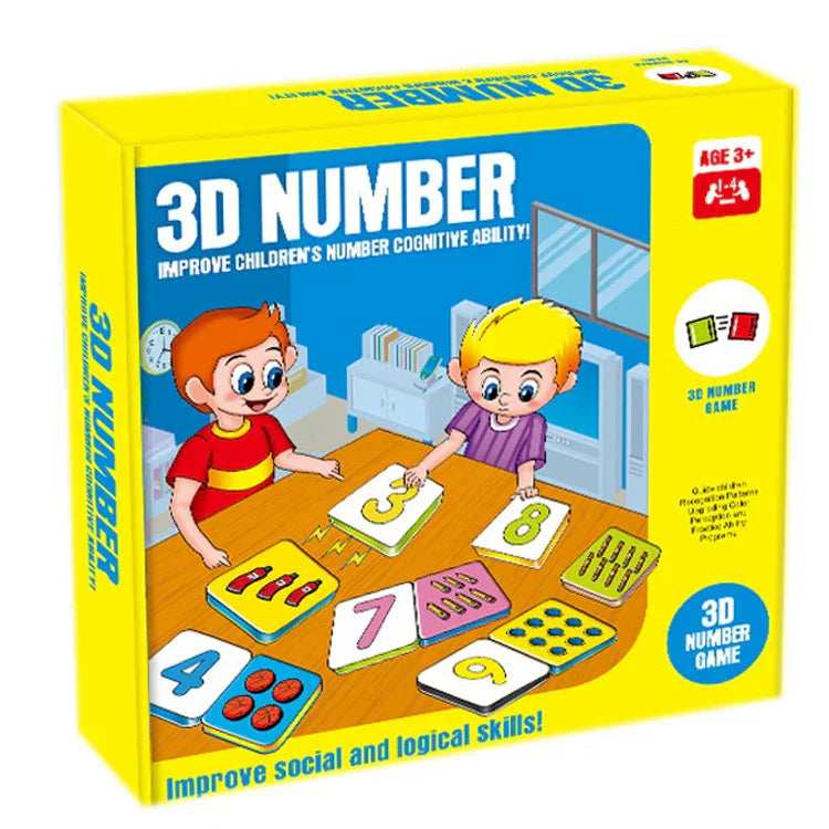 3D Number Game for kids in Kuwait